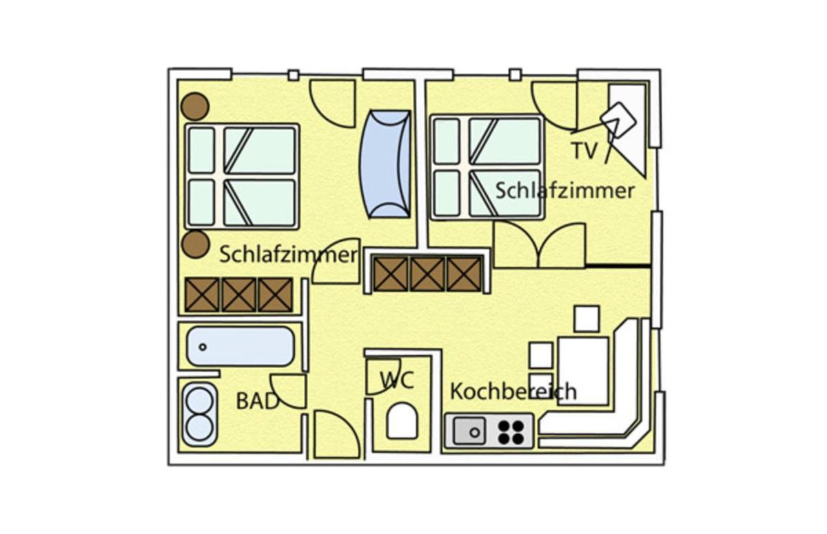 Landhaus Rosengartl Krimml Leilighet Oberkrimml Rom bilde